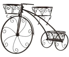 Promotions Gėlių stovelis, metalas, 85x25x50 cm, juodas