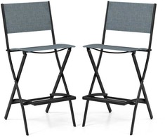 Promotions Sulankstomas baro kėdė, 45.7x57.2x101.6 cm, mėlyna