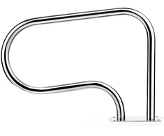 Promotions Baseino turėklas, 81,3x57,2 cm, sidabrinis