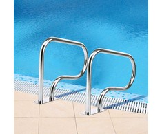 Promotions Baseino turėklas, 81,3x57,2 cm, sidabrinis