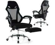 Promotions Biuro kėdė, Ergonomiška tinklelio su pakoja, 70x68x109.5-116.5 cm, Juoda