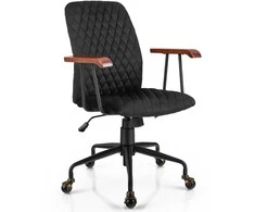 Promotions Biuro kėdė, 62.5x60.5x89.5-97.5 cm, juoda