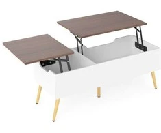 Promotions Kavos staliukas, 111x48x40 cm, Rudas