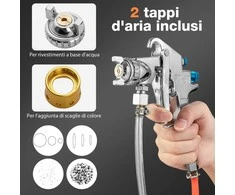 Promotions Dažų purškimo pistoletas, 15L, 33x33x56 cm, Pilka