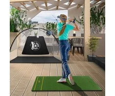 Promotions Dirbtinės žolės treniruočių kilimėlis, 152,4x91,4 cm, žalias