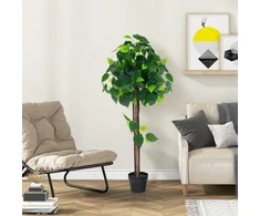 Promotions Dirbtinis hortenzijų medis, 114 cm, žalia ir juoda