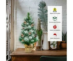 Promotions Dirbtinė kalėdinė eglutė, 61 cm, žalia