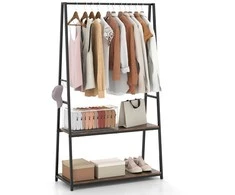 Promotions Drabužių stovas, 94x39,5x171 cm, Rudas