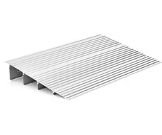 Promotions Įėjimo rampos, Aliuminis, 86.4x41.9x7.6 cm, Sidabrinė