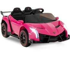 Promotions Vaikiškas elektrinis automobilis, licencijuotas Lamborghini, 111x61x45 cm, juodas