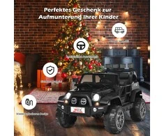 Promotions Elektrinis automobilis, 123x80x80 cm, Juodas