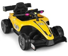 Promotions Elektrinis vaikiškas automobilis, 127,5x73x49 cm, geltonas