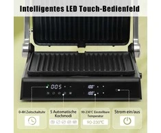 Promotions Elektrinis grilis, 3-in-1 panini keptuvė, 35x30x14 cm, juoda