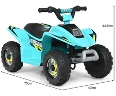 Promotions Elektrinis keturratis vaikams, 4,6 km/h, baterija maitinamas