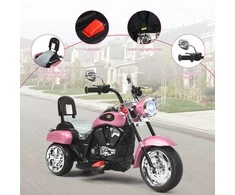 Promotions Elektrinis motociklas, 91x48x64 cm, rožinis