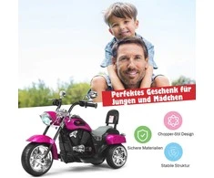 Promotions Elektrinis motociklas, 91x48x64 cm, rožinis