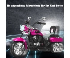 Promotions Elektrinis motociklas, 91x48x64 cm, rožinis