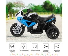 Promotions Elektrinis motociklas, 66x37x44,5 cm, juoda ir balta