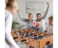 Promotions Stalo futbolo stalas, 69x60x71 cm, natūralus