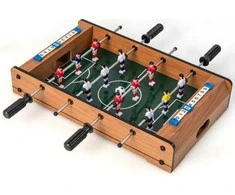 Promotions Mini futbolo stalas, 51x31x9 cm, rudos spalvos