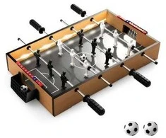 Promotions Stalo futbolo stalas, 59x51x9 cm, Rudas