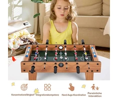Promotions Stalo futbolas, 69x36x24 cm, natūralus