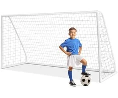 Promotions Futbolo vartai, 365x120x182 cm, Balti