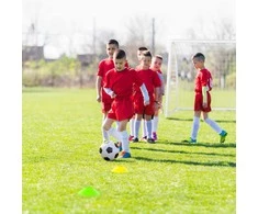 Promotions Futbolo vartai, 243,8x91,4x182,9 cm, balti