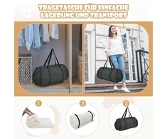 Lova Promotions Futono čiužinys, 200x140x10 cm, Juodas