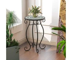 Promotions Vazonų stovėklas, 30.5x30.5x50.8 cm, juoda ir mėlyna