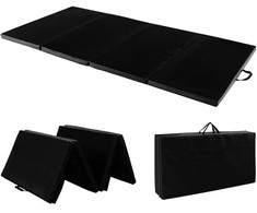 Promotions Gimnastikos kilimėlis, 240x116x5 cm, Juoda