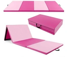 Promotions Gimnastikos kilimėlis, 300x117x5 cm, Rožinis
