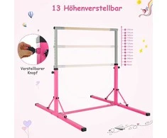 Promotions Gimnastikos skersinis, 136x172x90-150 cm, Rožinė