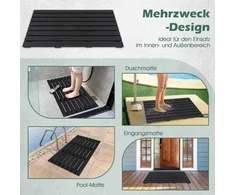 Promotions Grindų elementas, 100x60x2,5 cm, Juoda