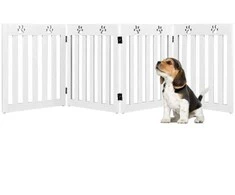 Promotions Gyvūnų varteliai, 203x60x1,5 cm, balta ruda