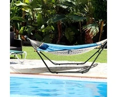 Promotions Hamako stovas, 280x90x115 cm, juoda
