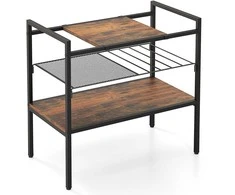 Promotions Prieškambario staliukas, 61x34,3x61 cm, Ruda Juoda