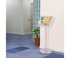 Promotions Informacinis stendas, 33x24 cm rėmas, Aliuminis, Sidabrinis