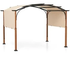 Promotions Lauko ištraukiama pergola, 360x300x260 cm, pilka