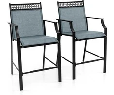 Promotions Lauko baro kėdės, 66x62.2x114.3 cm, mėlynos spalvos