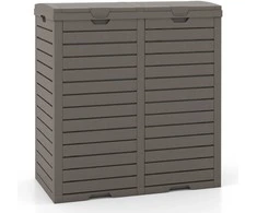 Promotions Lauko šiukšliadėžė, 77.5x40.6x86.4 cm, Pilka