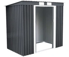 Promotions Lauko sodo saugyklos angaras, 213.4x131.1x173.7 cm, pilkai smėlio spalvos