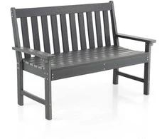 Promotions Lauko suoliukas, 132,1x64,8x91,4 cm, Pilkas