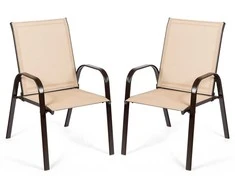 Promotions Lauko valgomojo kėdė, 72,4x55,9x90,2 cm, smėlio spalvos