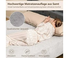 Čiužinys Promotions Čiužinio apsauga, 200x90 cm, Pilka