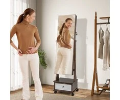 Promotions Papuošalų spintelė, 41,9x35,6x158,8 cm, ruda