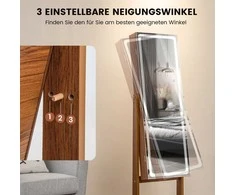 Promotions Papuošalų spintelė, 41x38,5x151 cm, riešutmedžio