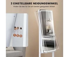 Promotions Papuošalų spintelė, 41x38,5x151 cm, riešutas