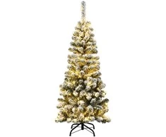 Promotions Dirbtinė kalėdinė eglutė, 135 cm, balta