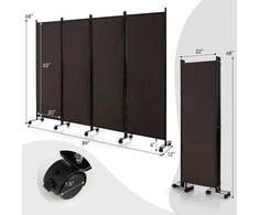 Promotions Kambario pertvara, 226x30,5x172,7 cm, ruda